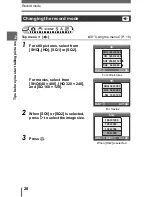 Preview for 28 page of Olympus 225625 - Stylus 800 Digital Camera Advanced Manual