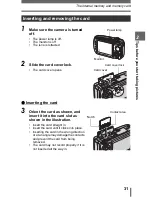 Preview for 31 page of Olympus 225625 - Stylus 800 Digital Camera Advanced Manual