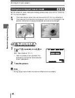 Preview for 40 page of Olympus 225625 - Stylus 800 Digital Camera Advanced Manual