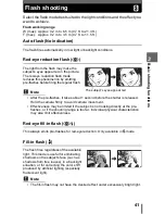 Preview for 41 page of Olympus 225625 - Stylus 800 Digital Camera Advanced Manual