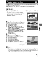 Preview for 65 page of Olympus 225625 - Stylus 800 Digital Camera Advanced Manual