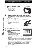 Preview for 118 page of Olympus 225625 - Stylus 800 Digital Camera Advanced Manual