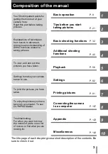 Preview for 3 page of Olympus 225690 - Stylus 600 6MP Digital Camera Advanced Manual