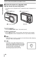 Preview for 10 page of Olympus 225690 - Stylus 600 6MP Digital Camera Advanced Manual