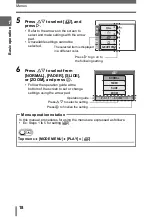 Preview for 18 page of Olympus 225690 - Stylus 600 6MP Digital Camera Advanced Manual