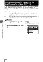 Preview for 48 page of Olympus 225690 - Stylus 600 6MP Digital Camera Advanced Manual