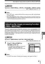 Preview for 87 page of Olympus 225690 - Stylus 600 6MP Digital Camera Advanced Manual