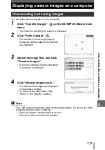 Preview for 117 page of Olympus 225690 - Stylus 600 6MP Digital Camera Advanced Manual