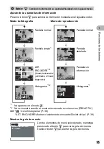 Preview for 15 page of Olympus 225755 - Stylus 700 7.1MP Digital Camera (Spanish) Manual Avanzado