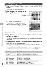 Preview for 56 page of Olympus 225755 - Stylus 700 7.1MP Digital Camera (Spanish) Manual Avanzado