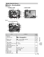 Предварительный просмотр 75 страницы Olympus 225840 - Stylus 730 7.1MP Digital Camera Advanced Manual