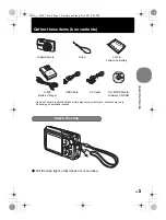 Preview for 3 page of Olympus 225925 - Stylus 780 Digital Camera Instruction Manual