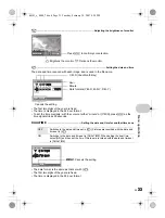 Предварительный просмотр 33 страницы Olympus 225925 - Stylus 780 Digital Camera Instruction Manual