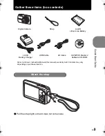 Preview for 3 page of Olympus 226065 - Stylus 820 Digital Camera Instruction Manual