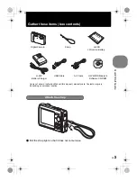 Preview for 3 page of Olympus 226090 - Stylus 790 SW Digital Camera Instruction Manual