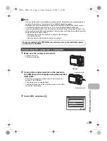 Предварительный просмотр 35 страницы Olympus 226400 Advanced Manual