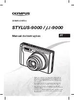Olympus 226705 - Stylus 9000 Digital Camera (Portuguese) Manual De Instruções preview