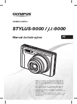 Предварительный просмотр 1 страницы Olympus 226705 - Stylus 9000 Digital Camera (Portuguese) Manual De Instruções