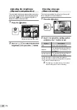 Предварительный просмотр 20 страницы Olympus 227080 Instruction Manual