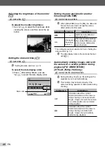 Предварительный просмотр 40 страницы Olympus 227180 Instruction Manual