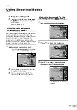 Предварительный просмотр 21 страницы Olympus 227560 Instruction Manual