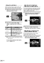 Предварительный просмотр 28 страницы Olympus 227575 Instruction Manual