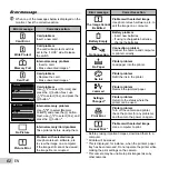 Предварительный просмотр 62 страницы Olympus 228045 Instruction Manual