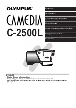 Olympus 2500L - CAMEDIA - Digital Camera SLR Instructions Manual preview