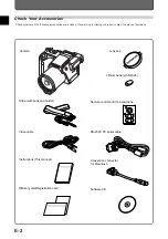 Preview for 8 page of Olympus 2500L - CAMEDIA - Digital Camera SLR Instructions Manual