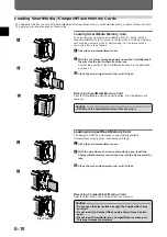 Предварительный просмотр 16 страницы Olympus 2500L - CAMEDIA - Digital Camera SLR Instructions Manual