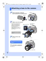 Preview for 12 page of Olympus 262010 - E-3 Digital Camera SLR Instruction Manual