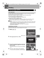 Preview for 101 page of Olympus 262010 - E-3 Digital Camera SLR Instruction Manual