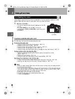 Предварительный просмотр 36 страницы Olympus 262090 Instruction Manual