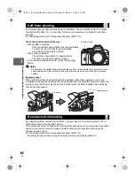 Предварительный просмотр 62 страницы Olympus 262162 Instruction Manual