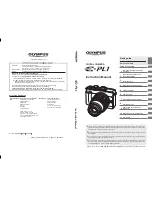 Preview for 1 page of Olympus 262857 Instruction Manual