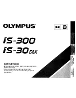 Предварительный просмотр 1 страницы Olympus 30 DLX Instructions Manual