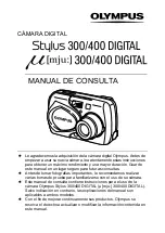 Preview for 2 page of Olympus 300 Digital - Stylus 300 3.2 MP Digital... Manual De Consulta