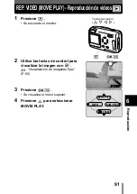 Предварительный просмотр 92 страницы Olympus 300 Digital - Stylus 300 3.2 MP Digital... Manual De Consulta