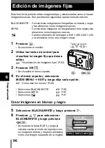 Предварительный просмотр 97 страницы Olympus 300 Digital - Stylus 300 3.2 MP Digital... Manual De Consulta