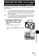 Предварительный просмотр 108 страницы Olympus 300 Digital - Stylus 300 3.2 MP Digital... Manual De Consulta