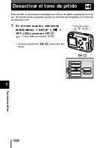 Preview for 109 page of Olympus 300 Digital - Stylus 300 3.2 MP Digital... Manual De Consulta