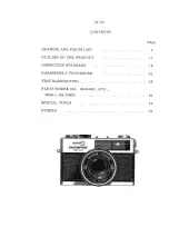 Preview for 2 page of Olympus 35 DC Repair Manual