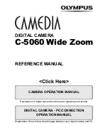 Preview for 1 page of Olympus 5060 - CAMEDIA Wide Zoom Digital Camera Reference Manual