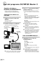 Предварительный просмотр 48 страницы Olympus 7010 - Stylus Digital Camera (Spanish) Manual De Instrucciones