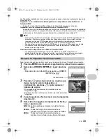 Предварительный просмотр 39 страницы Olympus 750-GP1 - Stylus 750 7.1 MP 5X Optical Zoom All... Manual De Instrucciones