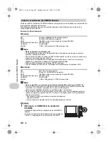 Предварительный просмотр 42 страницы Olympus 750-GP1 - Stylus 750 7.1 MP 5X Optical Zoom All... Manual De Instrucciones