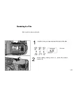 Предварительный просмотр 21 страницы Olympus 77AF Instructions Manual