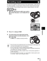 Предварительный просмотр 138 страницы Olympus 8080 - CAMEDIA C Wide Zoom Digital Camera Reference Manual