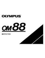 Предварительный просмотр 1 страницы Olympus 88 Instructions Manual