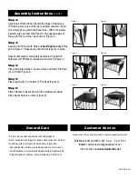 Preview for 2 page of Olympus AD218 Assembly And Instruction Sheet